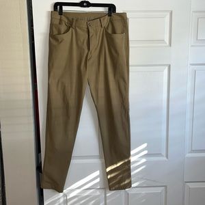 Lululemon men’s ABC pants 34x31